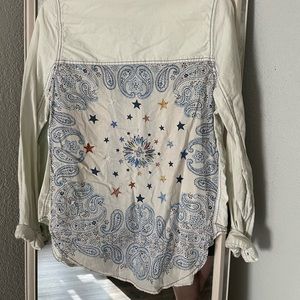Free People Button Up